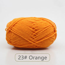 50g Soft Wool Milk Cotton Yarn Crochet Anti-Pilling Hand Knitting Thread For Cardigan Scarf Hat Baby Sweater Doll Supplies