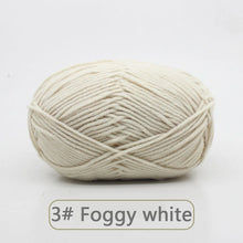 50g Soft Wool Milk Cotton Yarn Crochet Anti-Pilling Hand Knitting Thread For Cardigan Scarf Hat Baby Sweater Doll Supplies