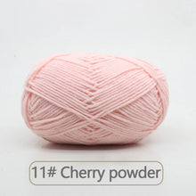 50g Soft Wool Milk Cotton Yarn Crochet Anti-Pilling Hand Knitting Thread For Cardigan Scarf Hat Baby Sweater Doll Supplies