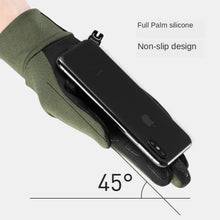Guantes de ciclismo Naturehike para exteriores, táctiles, antideslizantes, de dedo completo, con silicona, para senderismo y escalada, para hombre y mujer, guantes de ciclismo delgados