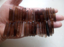 30PCS Lot tiny Natural Smokey Quartz Crystal Points Wand Smoky 50-60g