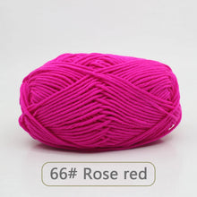 50g Soft Wool Milk Cotton Yarn Crochet Anti-Pilling Hand Knitting Thread For Cardigan Scarf Hat Baby Sweater Doll Supplies
