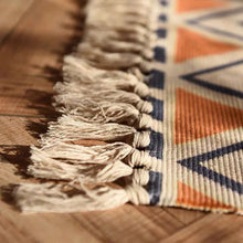 Vintage Bohemian Plaid Woven Rug for Living Room, Bedroom and Beach - image 5