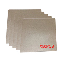 50Pcs Universal Mica Plates For Midea Microwave Oven Replacement Mica Plates Sheets Part Accessorie 12x13cm