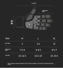 Guantes de ciclismo Naturehike para exteriores, táctiles, antideslizantes, de dedo completo, con silicona, para senderismo y escalada, para hombre y mujer, guantes de ciclismo delgados