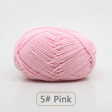50g Soft Wool Milk Cotton Yarn Crochet Anti-Pilling Hand Knitting Thread For Cardigan Scarf Hat Baby Sweater Doll Supplies