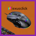 Programmable Multi-Keys Wired Gaming Mouse RGB Backlit DPI Adjustable Ergonomic Mouse With Buttons For PC Computer Laptop Tablet