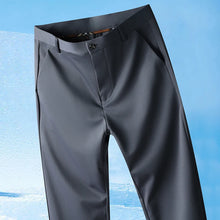 2026 Men's Spring Summer Autumn  Pants Straight Stretch Casual No Trace No Ironing Fabric Silky Cool Feeling Trousers 29-42