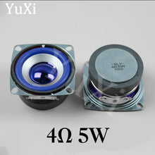 1Pc 4Ohm 5W Bluetooth Audio Radio Speaker External Magnetic Speaker Square  Full-frequency Loudspeaker 3W 4Ohm
