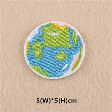 UFO Alien Rocket Space Patch for Clothing Punk Embroidered Patches On Clothes DIY Parches Applique