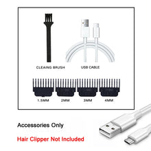 Men's T9 Vintage Carving Hair Clipper Portable USB Cleaning Barber Hair Cutting Machine Professional Hair Trimmer Boyfriend Gift