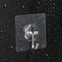 Transparent Wall Hooks Strong Self Adhesive Door Wall Hangers Hook Home Storage Hooks Suction Cup Heavy Load Hook Holder Racks