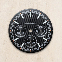 Green Luminous 32.5mm VK63 S Logo Dial For VK63 Movement Watch Modification Accessories