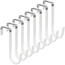 Door Hook with Rubber No Need for Drilling Cabinet, Wardrobe Door Rear Anti Slip Hook Over The Door Organizers