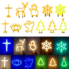 3V DIY LED Filament Light in Christmas and Halloween Shapes for Decor - image 3
