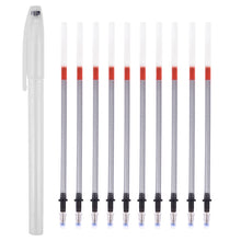 5-20pcs Fabric Leather Marker Water Erasable Pens Leather Silver Refill Pen Mercury Refillable Pen For Patchwork Leather Mark