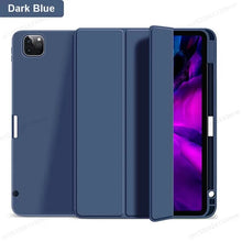 For iPad A16 11th 10th 9th 8th Air 4th 5th Generation 10.9 inch Pencil Holder Case iPad Pro 11 12.9 13 inch Tablet Funda Cover