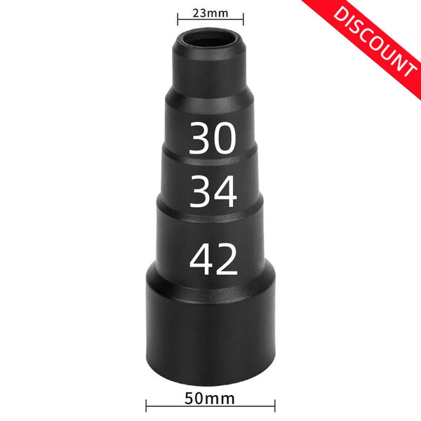 Adaptador convertidor universal de manguera para aspiradora, 50/42/34/30/23 mm, accesorios para barredora, envío rápido