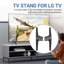 TV Stand for LG TV Legs Replacement TV Stand Legs for LG 49 50 55Inch TV 50UM7300AUE 50UK6300BUB 50UK6500AUA with Screw