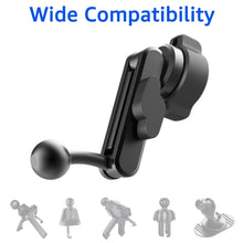 17mm Ball Head Connecting Extension Rod Car Phone Holder Joint Extension Phone GPS Stand 360° Rotatable Phone Mount Accessories