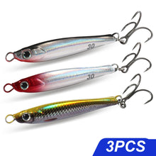1-5Pcs Lure Kit 7g 10g 20g 30g 40g Metal Jig Spoon VIB Sinking Pencil Fishing Tackle Box Teflon Hook Pesca Swimbait Baits