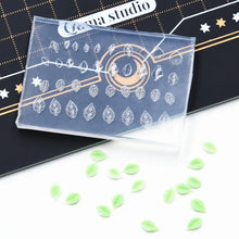 Miniature Leaf Silicone Mold 3D Embossing Small Leaf Mini Decorative Leaf Jewelry Mold Polymer Clay Rapid Molding Ceramic Tool