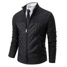 Autumn Winter Sweater Men's Loose Cardigan 2023 New Cold Cold High Neck Jumpers Patchworked Windbreaker Causal Jackets