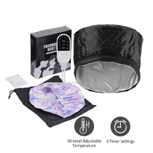 Hair Steamer for Deep Conditioning 9-Level Thermal Heat Cap Home Electric Portable Nourish Hair Mask Hat Thickened PE Bonnet