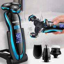 ZOZEN Electric Razor Electric Shaver Rotary Shaving Machine Cutter Recharge for Men Beard Trimmer Wet-Dry Dual Use Waterproof