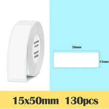 Niimbot D11 Label Sticker White Label Paper Roll Waterproof Thermal Paper Self Adhsive D11 D110 Paper Sticker for NIIMBOT Label