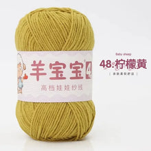 50g 1pc Hand Knitting Milk Cotton Yarn Knitted Blanket Sweater Scarf Doll Crochet Yarn wool thread line Crocheting amigurumi
