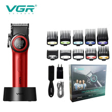 VGR Hair Clipper Professional Hair Trimmer BLDC Motor Barber Clippers 9000 RPM Hair Cutting Machine Haircut Trimmers Man V-001