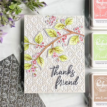 Diy Spring Botanicals Floral Print Chain Grid Coverplate Hot Foil Metal Dies stamps Butterflies Stencils Paper Card Drawing mold