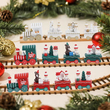 Christmas Decorations Train Xmas Tree Ornaments Holiday Party Home New Year 2026 Decor Navidad Gift Window Display Props