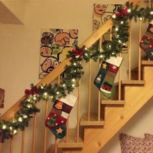 2.7m LED Christmas Garland with Lights for Mantel, Fireplace, Stairs and Door - image 3