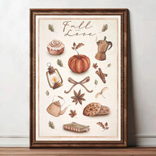 1pc Pumpkin Spice poster, Autumn poster, autumn decoration, Pumpkin, Autumn, Farm Fresh Pumpkins, autumn decoration poster,