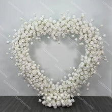 Red Heart-Shaped Artificial Rose Arrangement for Wedding and Proposal Decor - image 2