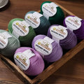 1Pc 50g Soft Merino Wool Yarn for hand knitting Anti-pilling Wool Crochet line knit Sweater Scarf hat Wool Thread warm lana
