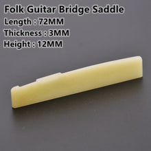 6 String Real Guitar Bone Nut 42*6*9MM/43*6*9MM and 72*3*9mm/72*3*12mm Bridge Saddle  Bone for acoustic/ LP electric guitar