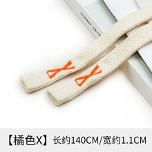 1pcs Sports Pants Rope Belt Cord Sweatpants Drawstring Strap Hoodies Accessories Embroid Hollow Flat Rope DIY Accessories TJ8628