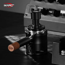 IKAPE Adjustable Portafilter Holder Tamping,51/54/58MM Espresso Tamping Station,With Non-slip Silicone Base,Coffee Accessories