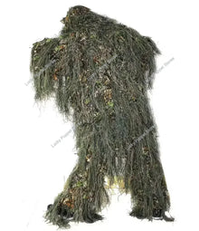 Geely Clothing Woodland 3D Bionic Leaf Camouflage Clothing Ghillie Suit for Hunting Camo Suits