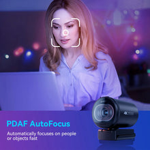 Webcam 4K HD USB Web Camera 1080P 60FPS Fast Autofocus Streaming Camera EMEET S600 With Mics for Video Calling/Zoom/Skype/Teams