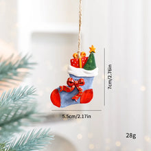 Christmas Tree Decorations Christmas Resin Pendant Ornaments Home Decor DIY Gifts DIY Handmade Jewelry