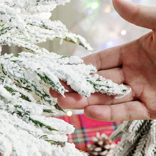 Christmas Decorations DIY 18PCS Artificial Pine Needles Red Berry Poinsettia Flowers for Winter Festival Home Party Wreath Decor