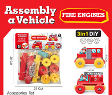 Children's Assembling Engineering Vehicle Detachable Screw Combination Disassembly Toy Boy Car DIY
