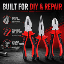 Electric Wire Pliers Large Opening Sharp Multifunction Tool for Cutting Twisting Gripping Metal Wires Heavy Duty Industrial Tool