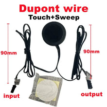 Penetrable 25mm Wood Panel Wireless Touch Sensor LED Light Switch Control 12V 24V 60W Hand Sweep Control Dimmable Touch Dimmer