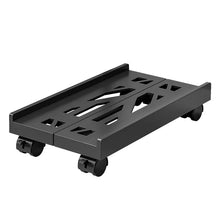 Adjustable Mobile CPU Stand Heavy-Duty PC Tower Stand With 4 Caster Wheels Ventilated Under Desk CPU Holder PC Floor Cart