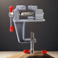 35MM Aluminium Alloy Table Bench Clamp Vise Multi-functional Bench Vise Table Screw Vise for DIY Craft Mold Fixed Repair Tool